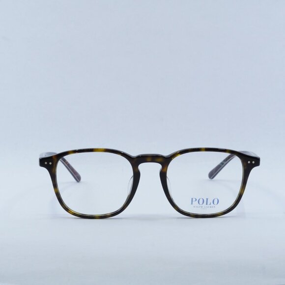 Polo Ralph Laurent PH2254F 5003 Eyeglasses Shiny Dark Havana 51mm Frame - Picture 2 of 8